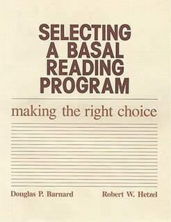 Front cover_Selecting a Basal Reading Program