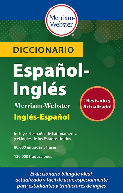 Front cover_Diccionario Español-inglés Merriam-webster