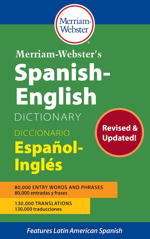 Front cover_Merriam-Webster&rsquo;s Spanish-English Dictionary