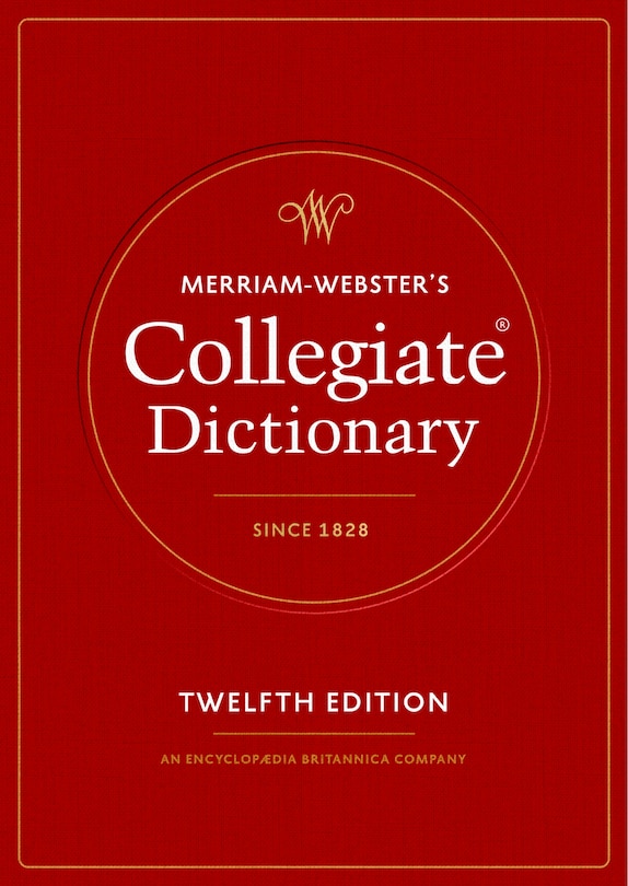 Front cover_Merriam-Webster's Collegiate Dictionary, 12th Edition