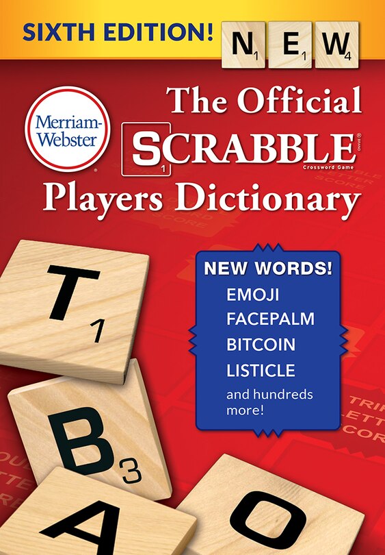 Front cover_The Official SCRABBLE Players Dictionary