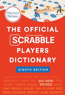 Couverture_The Official SCRABBLE Players Dictionary, 8th Ed.