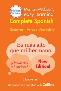 Front cover_Merriam-Webster's Easy Learning Complete Spanish