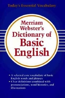 Front cover_Merriam-Webster's Dictionary of Basic English