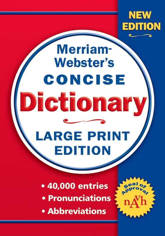 Front cover_Merriam-Webster’s Concise Dictionary