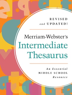Front cover_Merriam-Webster's Intermediate Thesaurus