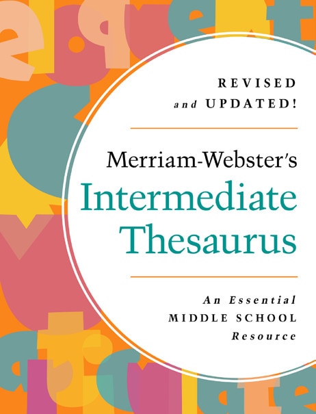 Front cover_Merriam-Webster's Intermediate Thesaurus