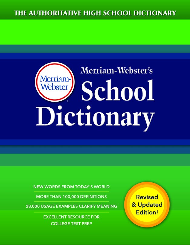 Front cover_Merriam-Webster's School Dictionary