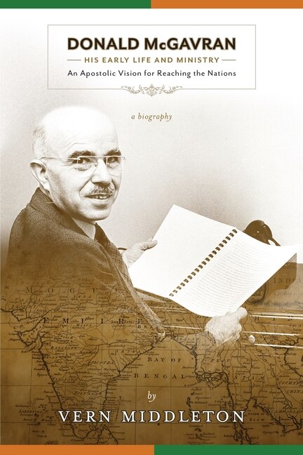 Front cover_Donald McGavran, His Early Life and Ministry:
