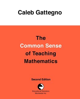 Front cover_The Common Sense of Teaching Mathematics