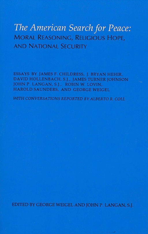 Front cover_The American Search for Peace