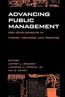 Front cover_Advancing Public Management