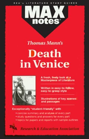 Front cover_Death In Venice (maxnotes Literature Guides)
