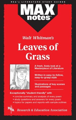 Front cover_Leaves of Grass (MAXNotes Literature Guides)