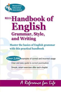Couverture_REA's Handbook of English Grammar, Style, and Writing