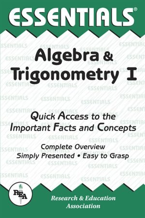 Couverture_Algebra and Trigonometry I Essentials
