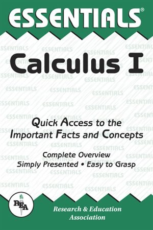 Front cover_Calculus I Essentials