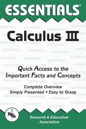Couverture_Calculus III Essentials