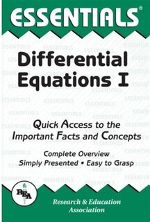 Front cover_Differential Equations I