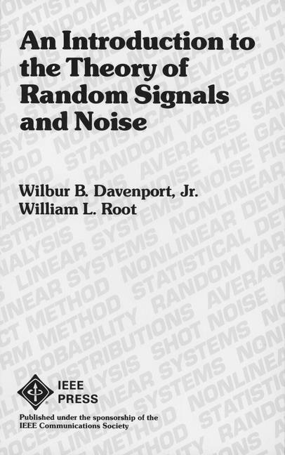 Couverture_An Introduction to the Theory of Random Signals and Noise