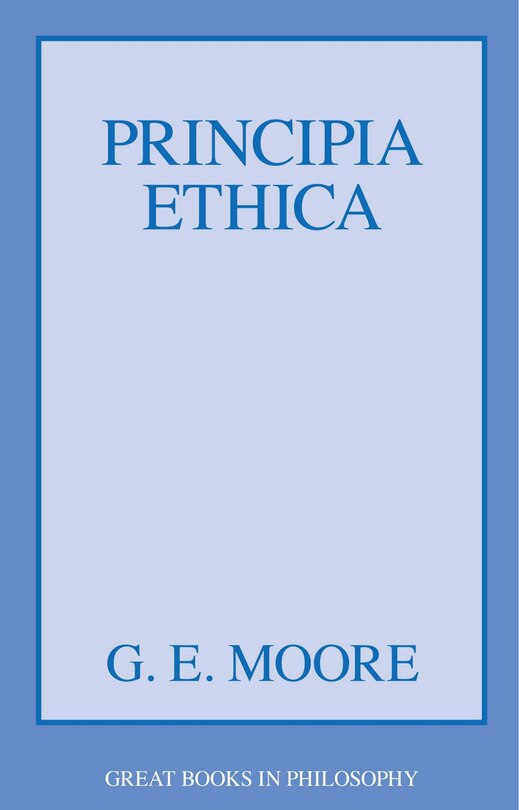 Front cover_Principia Ethica