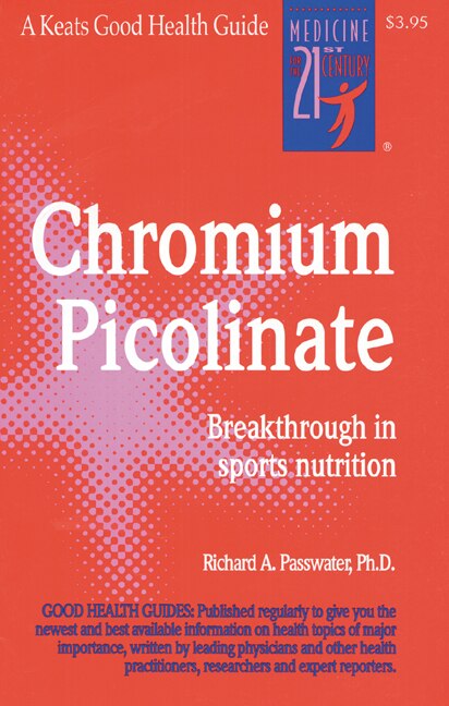 Front cover_Chromium Picolinate