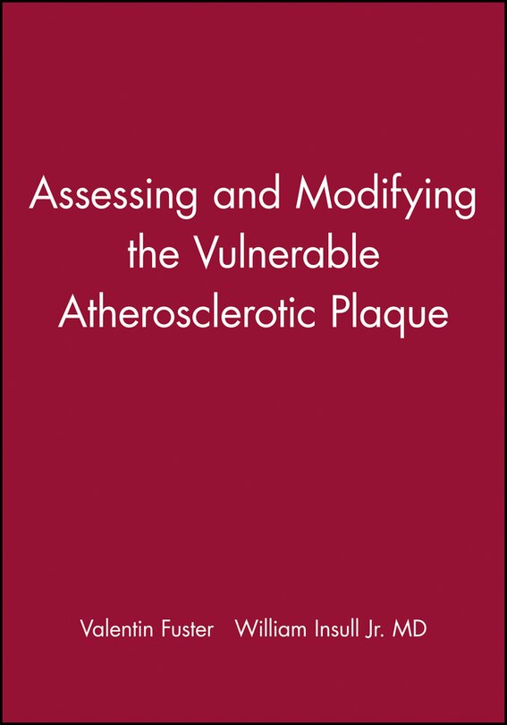 Front cover_Assessing and Modifying the Vulnerable Atherosclerotic Plaque