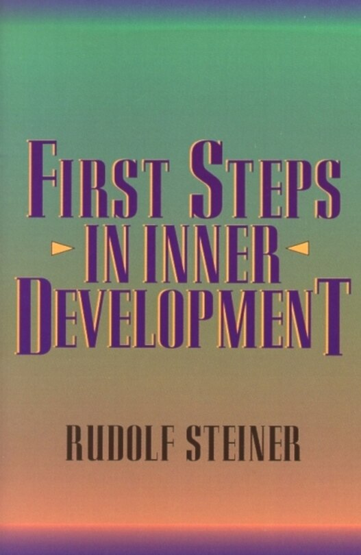 Front cover_First Steps In Inner Development