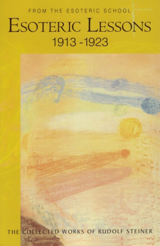 Front cover_Esoteric Lessons 1913-1923