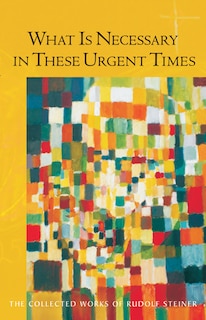 Front cover_What Is Necessary in these Urgent Times