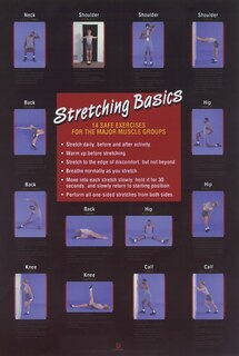stretching basics poster