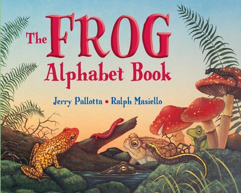 Front cover_The Frog Alphabet Book
