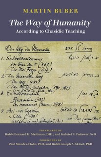 Front cover_The Way of Humanity According to Chasidic Teaching