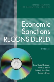 Front cover_Economic Sanctions Reconsidered [with Cd]