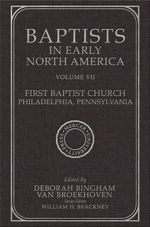 Front cover_Baptists in Early North Amer-1