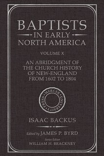 Front cover_Baptists in Early North Amer--