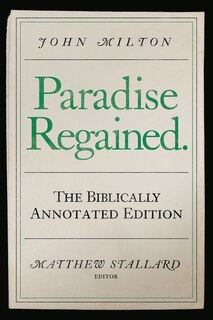 Couverture_John Milton, Paradise Regained