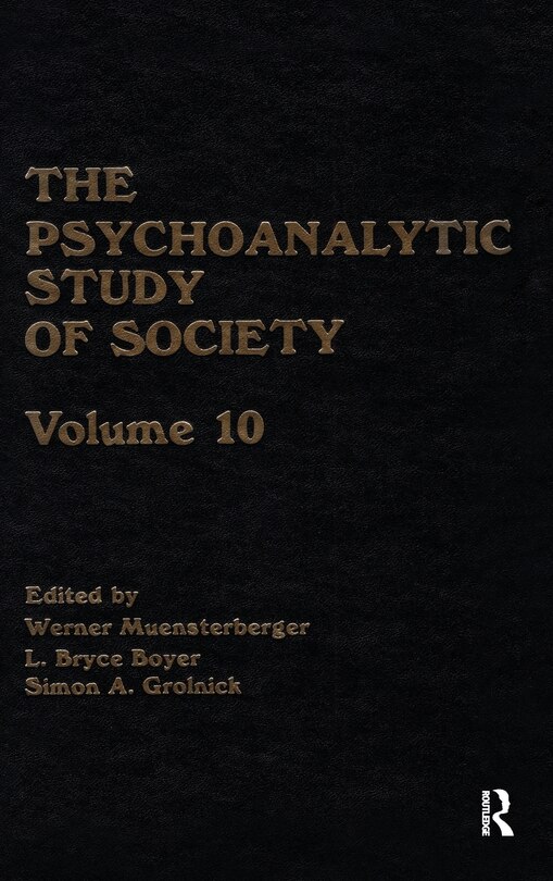 Front cover_The Psychoanalytic Study of Society, V. 10