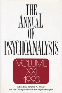 Front cover_The Annual Of Psychoanalysis, V. 21