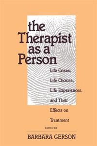 Front cover_Therapist as a Person