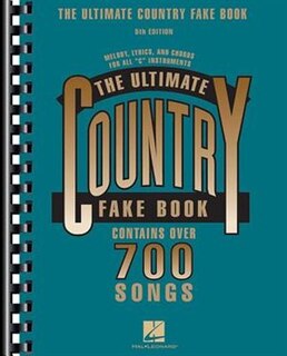 Front cover_The Ultimate Country Fake Book