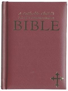 A Catholic Child's First Communion Bible