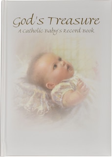Front cover_God's Treasure: A Catholic Baby's Record Book