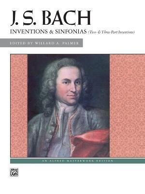 Bach - Inventions And Sinfonias: Two- And Three-part Inventions, Comb Bound Book