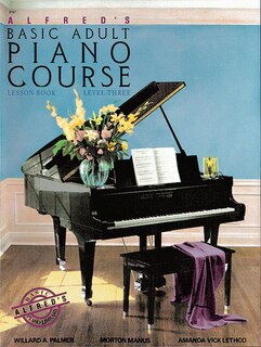 Front cover_Alfred's Basic Adult Piano Course Lesson Book, Bk 3