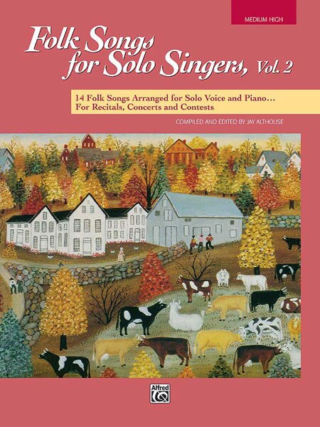 Front cover_Folk Songs for Solo Singers, Vol 2