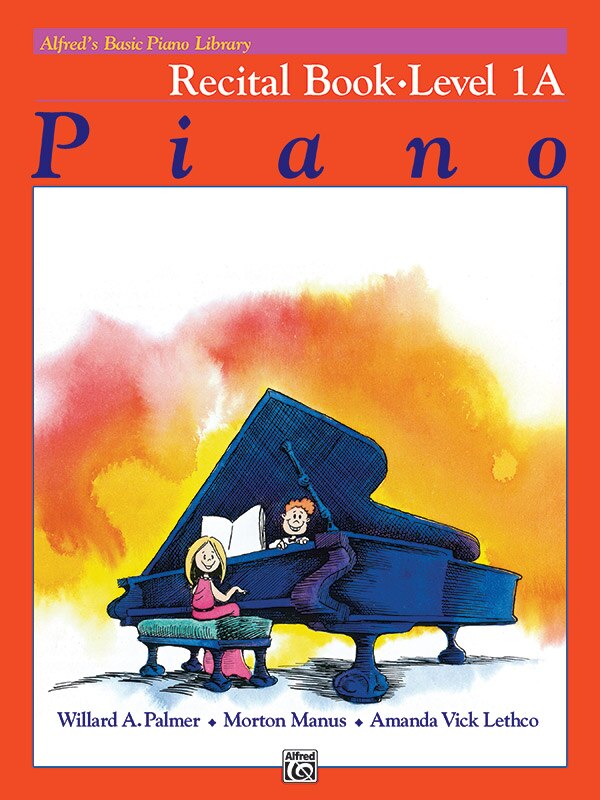 Front cover_Alfred's Basic Piano Library Recital Book, Bk 1a