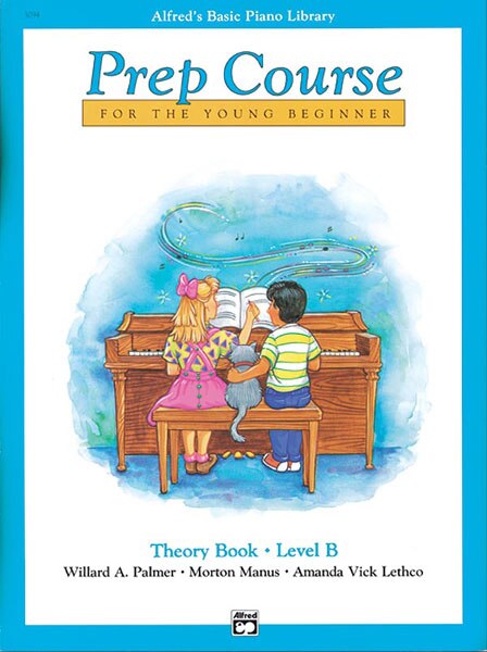 Couverture_Alfred's Basic Piano Prep Course Theory, Bk B