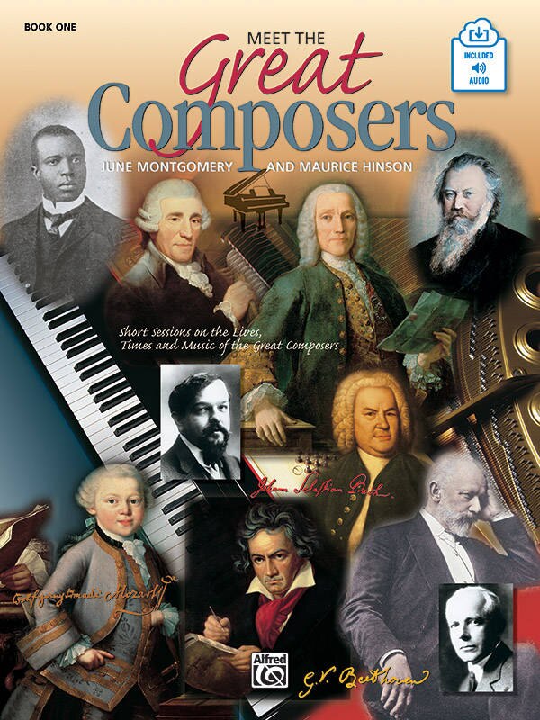 Couverture_Meet the Great Composers, Bk 1
