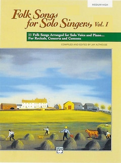 Front cover_Folk Songs for Solo Singers, Vol 1